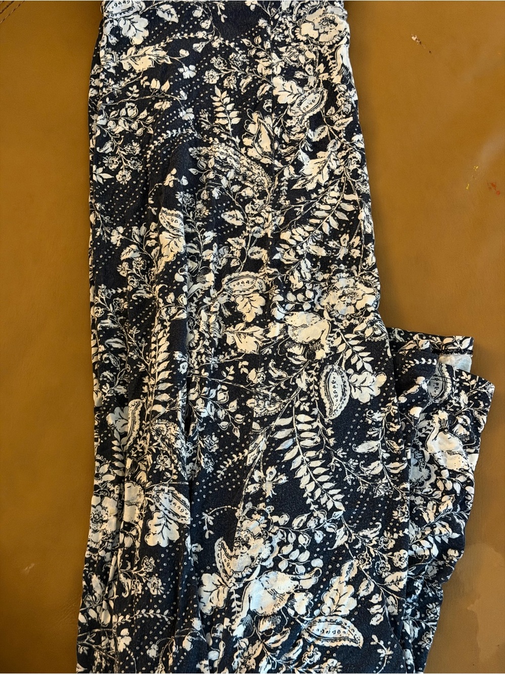 Westport Navy and White Floral Maxi Skirt